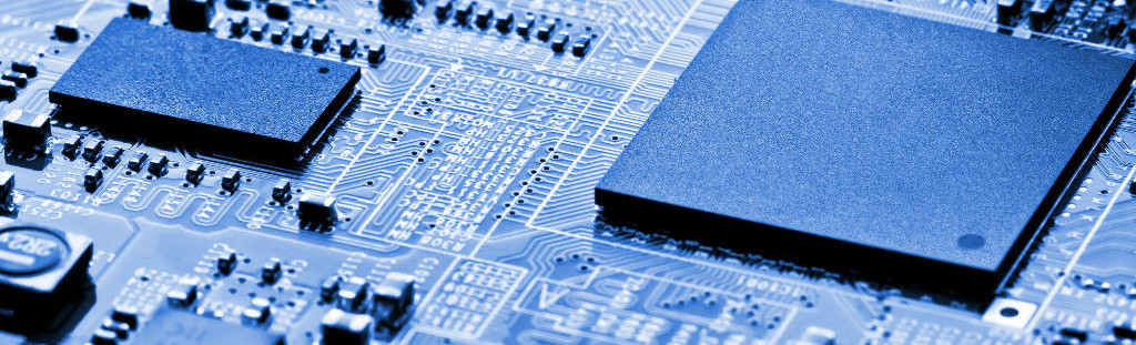 Semiconducting compounds are the primary component of computer chips and other electrical devices Computer chip