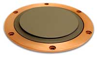 5 inch SAG target on backing plate 5 inch SAG target on backing plate